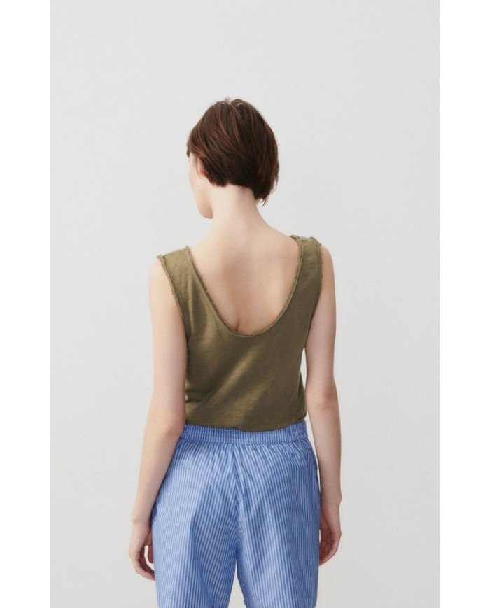 AMERICAN VINTAGE CANOTTIERA IN COTONE FIAMMATO SONOMA