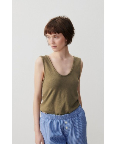 AMERICAN VINTAGE CANOTTIERA IN COTONE FIAMMATO SONOMA