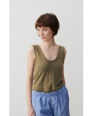 AMERICAN VINTAGE CANOTTIERA IN COTONE FIAMMATO SONOMA