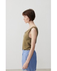 AMERICAN VINTAGE CANOTTIERA IN COTONE FIAMMATO SONOMA