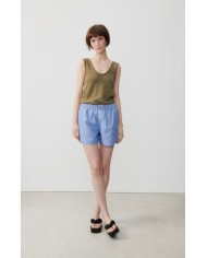 AMERICAN VINTAGE CANOTTIERA IN COTONE FIAMMATO SONOMA