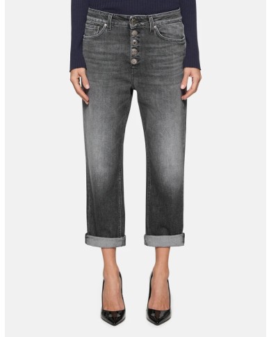 DONDUP JEANS KOONS LOOSE IN DENIM STRETCH