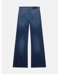 DONDUP JEANS AMBER WIDE LEG IN DENIM STRETCH
