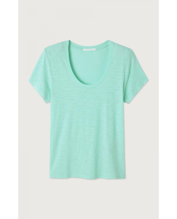 AMERICAN VINTAGE MAGLIETTA CON SCOLLO A U JACKSONVILLE