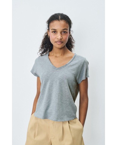 AMERICAN VINTAGE MAGLIETTA A TAGLIO DRITTO SONOMA