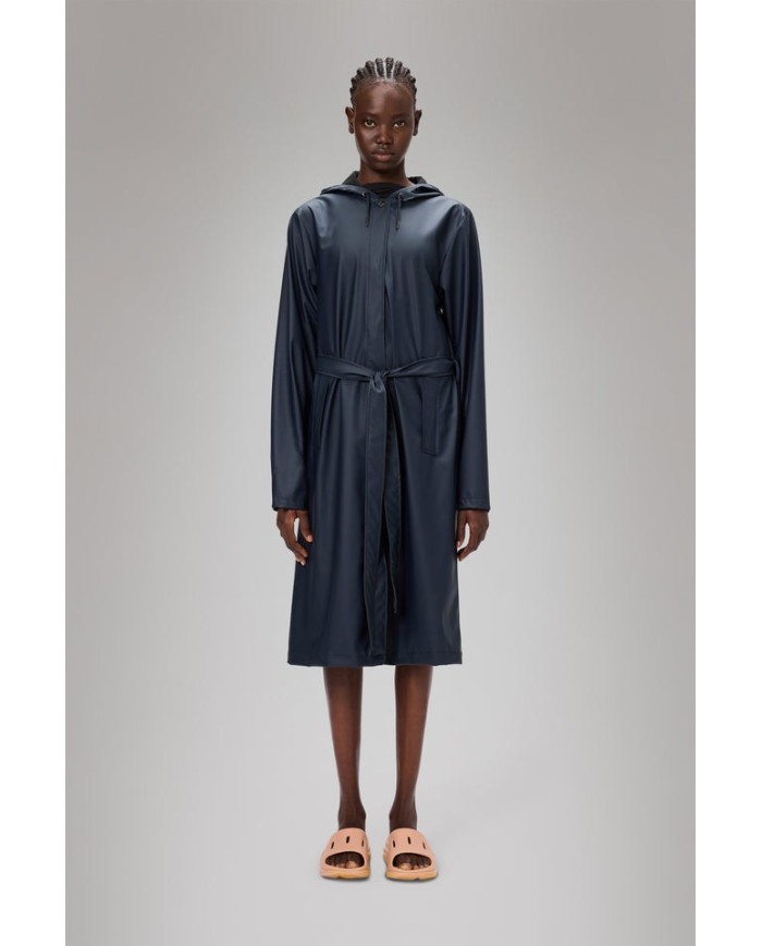 RAINS IMPERMEABILE A-LINE LONGER JACKET