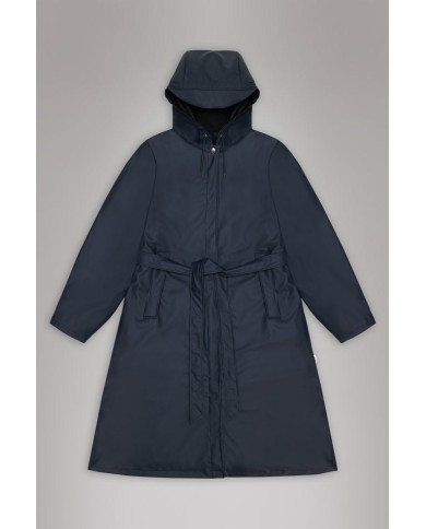 RAINS IMPERMEABILE A-LINE LONGER JACKET