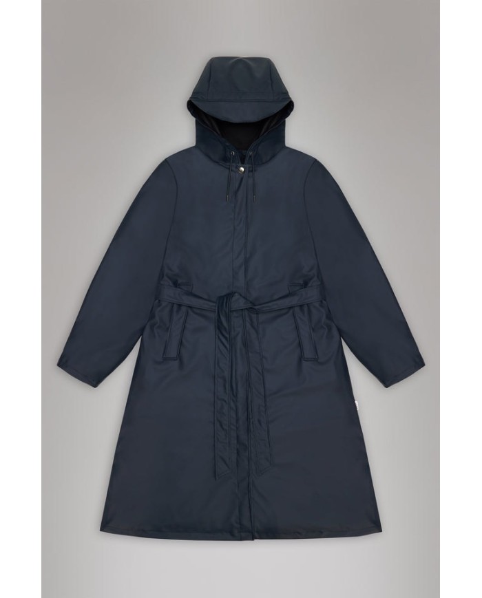 RAINS IMPERMEABILE A-LINE LONGER JACKET