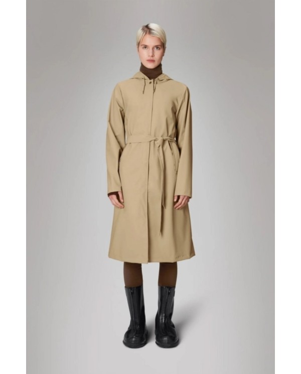 RAINS IMPERMEABILE A-LINE LONGER JACKET
