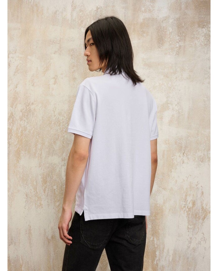 BLAUER POLO PIQUET ALBAN