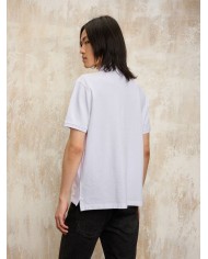 BLAUER POLO PIQUET ALBAN