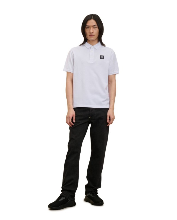 BLAUER POLO PIQUET ALBAN