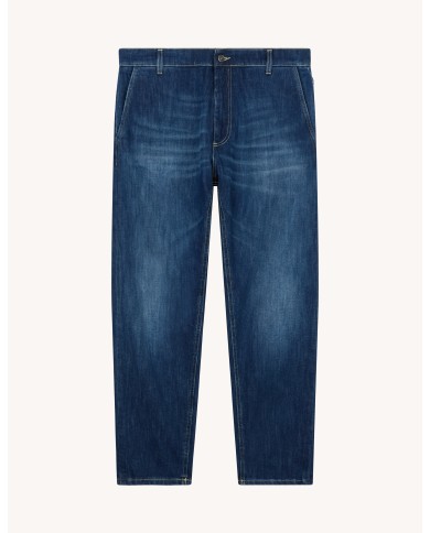 DONDUP JEANS JEFF CARROT IN DENIM STRETCH