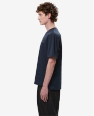 PREMIATA T-SHIRT CON SPACCHI LATERALI E DETTAGLI A CONTRASTO