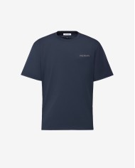 PREMIATA T-SHIRT CON SPACCHI LATERALI E DETTAGLI A CONTRASTO