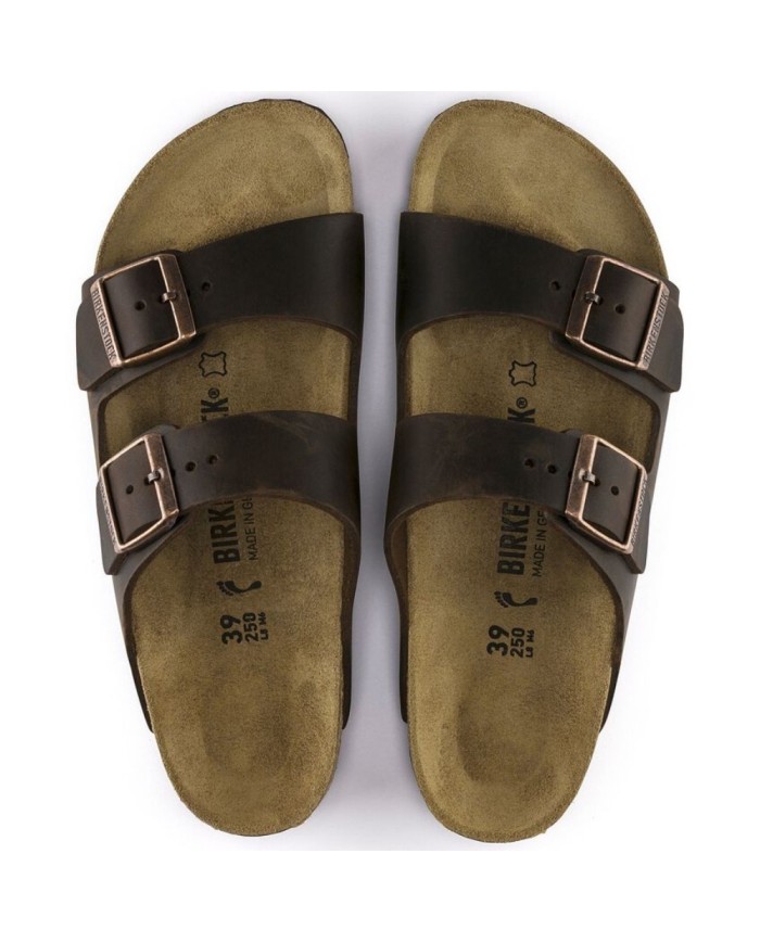 BIRKENSTOCK SANDALI UOMO ARIZONA IN PELLE OLIATA