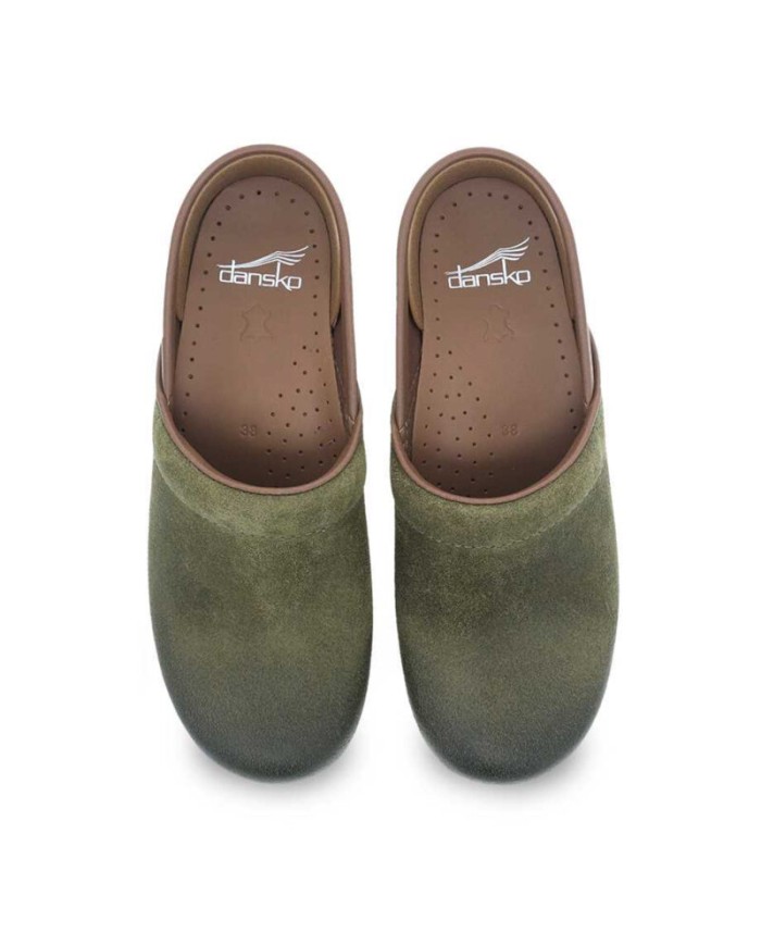 DANSKO ZOCCOLO PROFESSIONAL GREEN NUBUCK