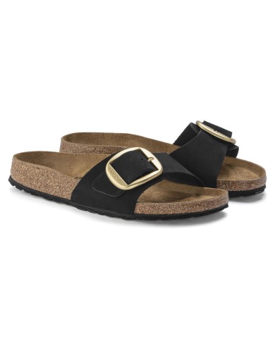 BIRKENSTOCK MADRID BIG BUCKLE IN PELLE NUBUCK