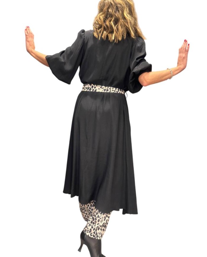 TRAFFIC PEOPLE KIMONO GRACE NERO