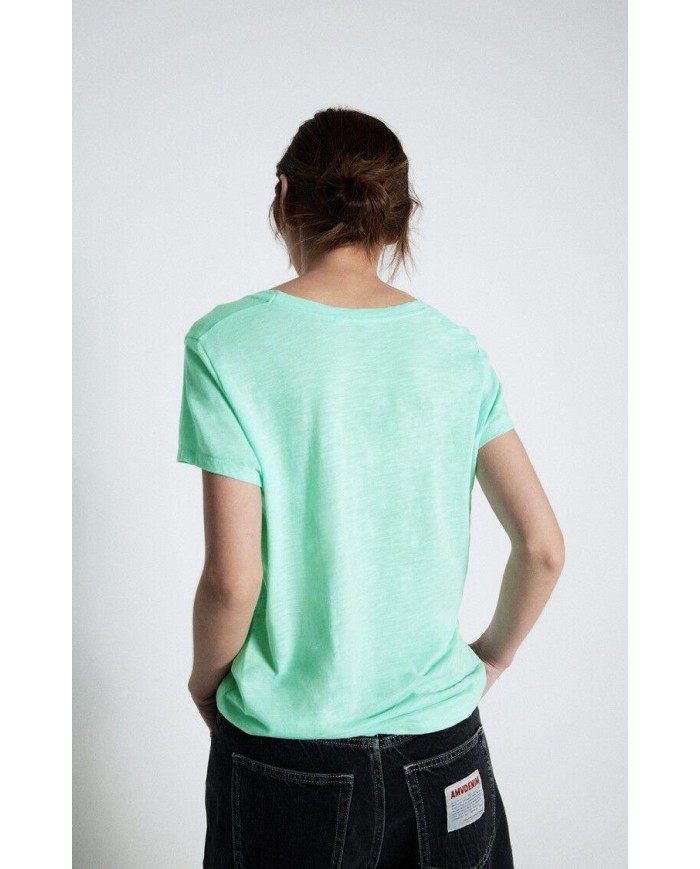 AMERICAN VINTAGE MAGLIETTA CON SCOLLO A U JACKSONVILLE