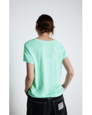 AMERICAN VINTAGE MAGLIETTA CON SCOLLO A U JACKSONVILLE