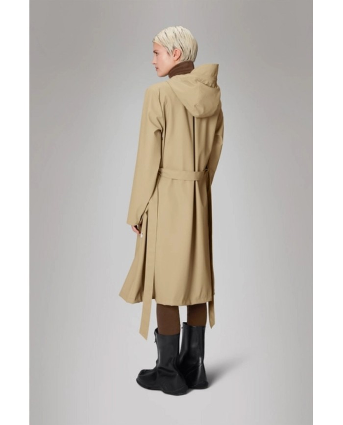RAINS IMPERMEABILE A-LINE LONGER JACKET