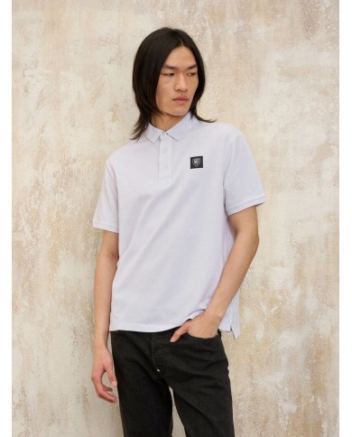 BLAUER POLO PIQUET ALBAN