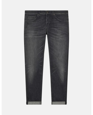 DONDUP JEANS GEORGE SKINNY IN DENIM STRETCH