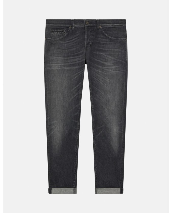 DONDUP JEANS GEORGE SKINNY IN DENIM STRETCH
