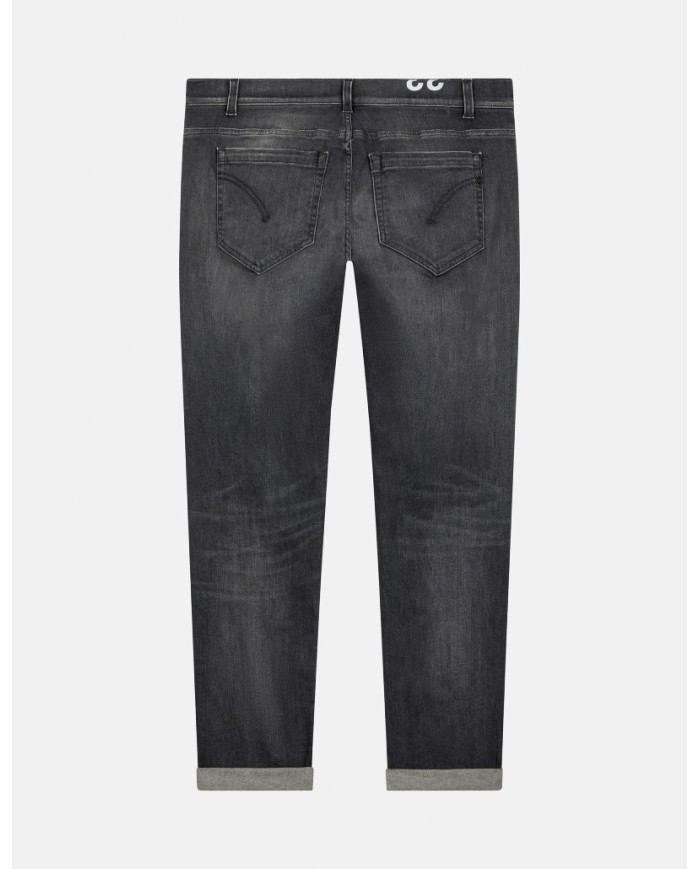 DONDUP JEANS GEORGE SKINNY IN DENIM STRETCH