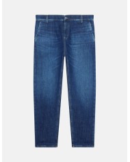 DONDUP JEANS JEFF CARROT IN DENIM STRETCH
