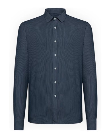 RRD CAMICIA OXFORD SLIM JACQUARD OPEN