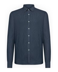 RRD CAMICIA OXFORD SLIM JACQUARD OPEN