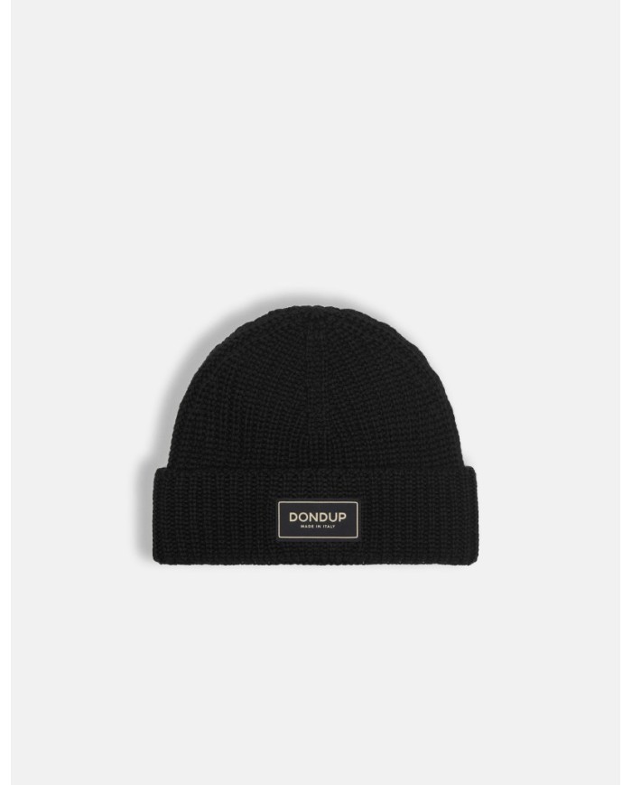 DONDUP CAPPELLO IN LANA TECNICA