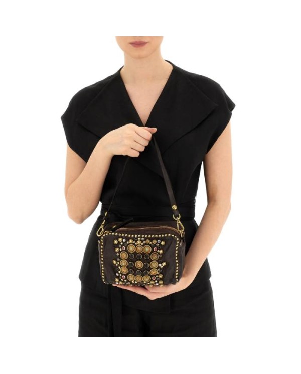 CAMPOMAGGI BORSA BAULETTO IN PELLE RIBES