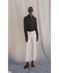 GOD SAVE DENIM PANTALONI A TROMBETTA BELLONA