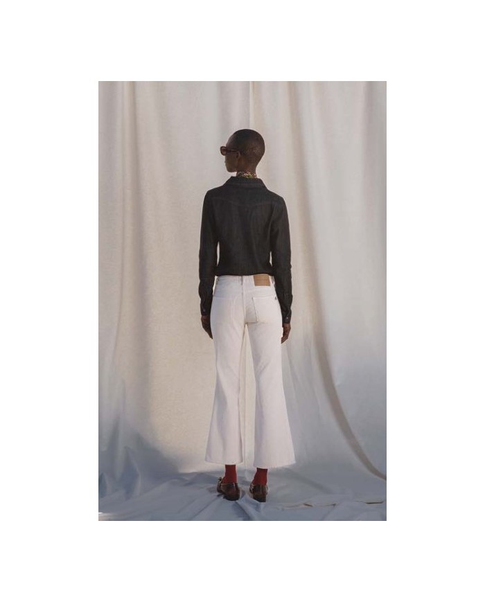 GOD SAVE DENIM PANTALONI A TROMBETTA BELLONA