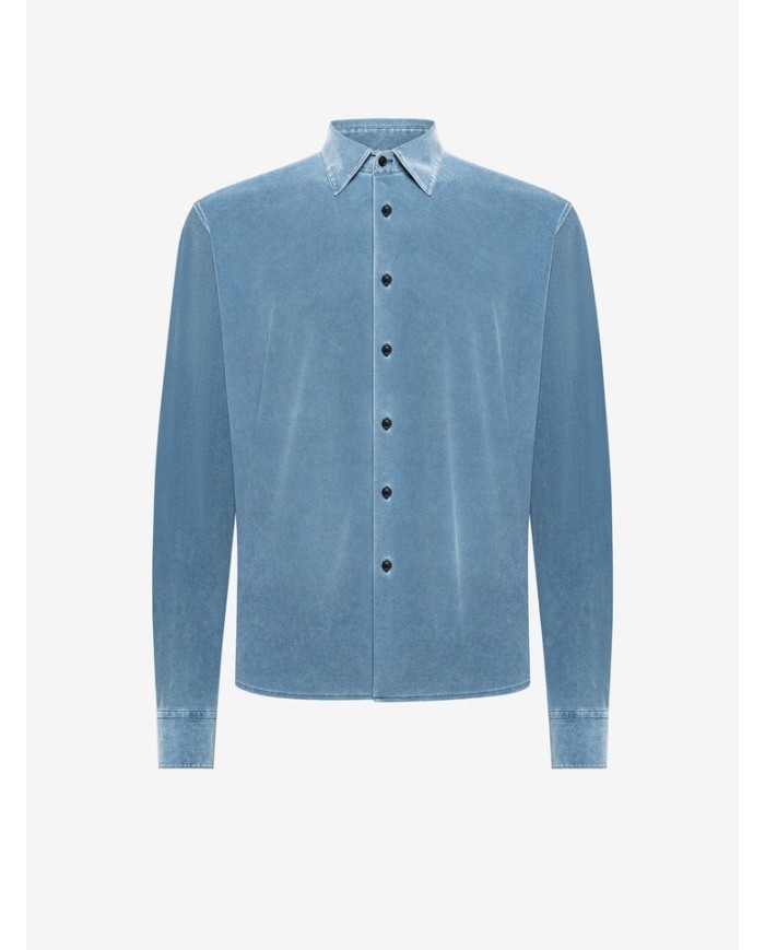 RRD CAMICIA PIQUÈ TECHNO WASH