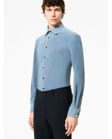 RRD CAMICIA PIQUÈ TECHNO WASH