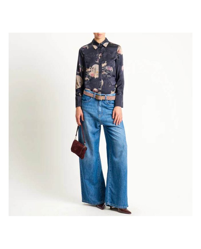 ANONYME CAMICIA IN SATIN