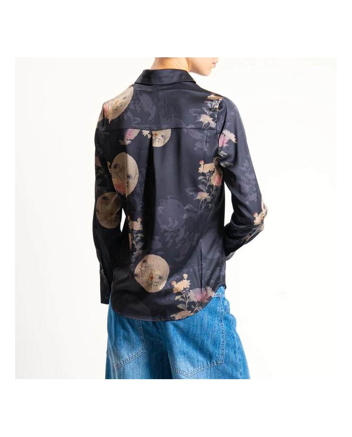 ANONYME CAMICIA IN SATIN