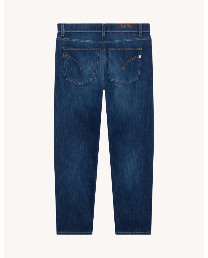 DONDUP JEANS JEFF CARROT IN DENIM STRETCH