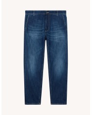 DONDUP JEANS JEFF CARROT IN DENIM STRETCH