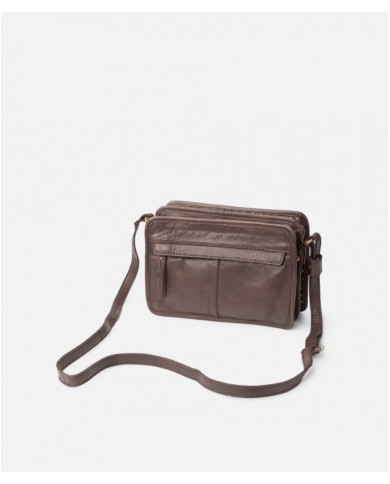 BIBA BORSA A CROCE IN PELLE ROCKWALL