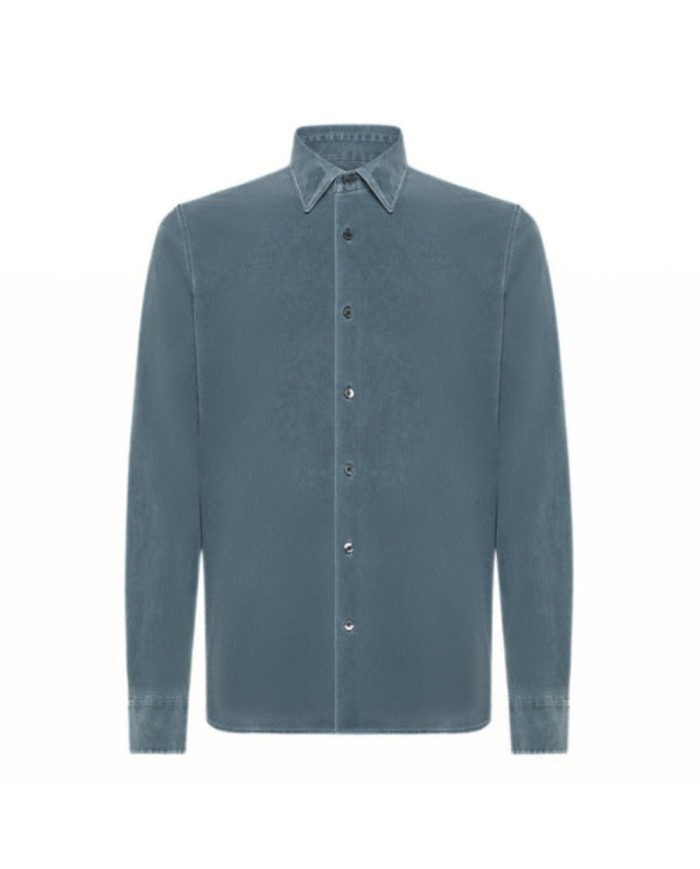 RRD CAMICIA PIQUET TECHNO WASH