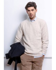 BL.11 MAGLIA GIROCOLLO BOUCLÉ