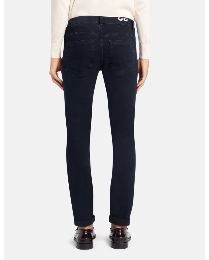 DONDUP JEANS GEORGE SKINNY IN DENIM STRETCH