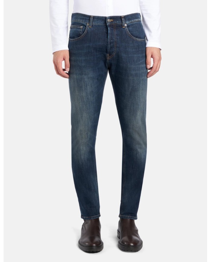 DONDUP JEANS DIAN CARROT IN DENIM STRETCH