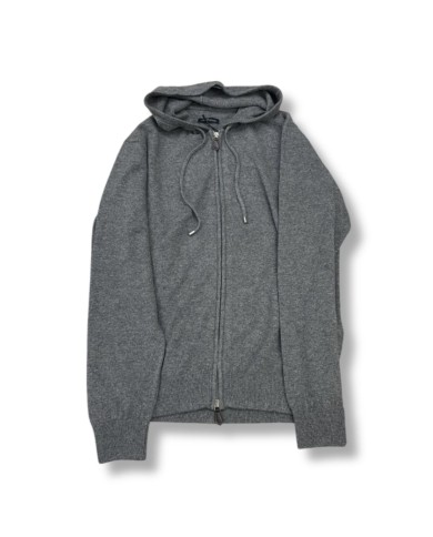 FAIR TRICOT FELPA CON CAPPUCCIO PURO CASHMERE