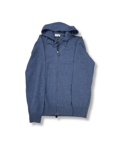 FAIR TRICOT FELPA CON CAPPUCCIO PURO CASHMERE